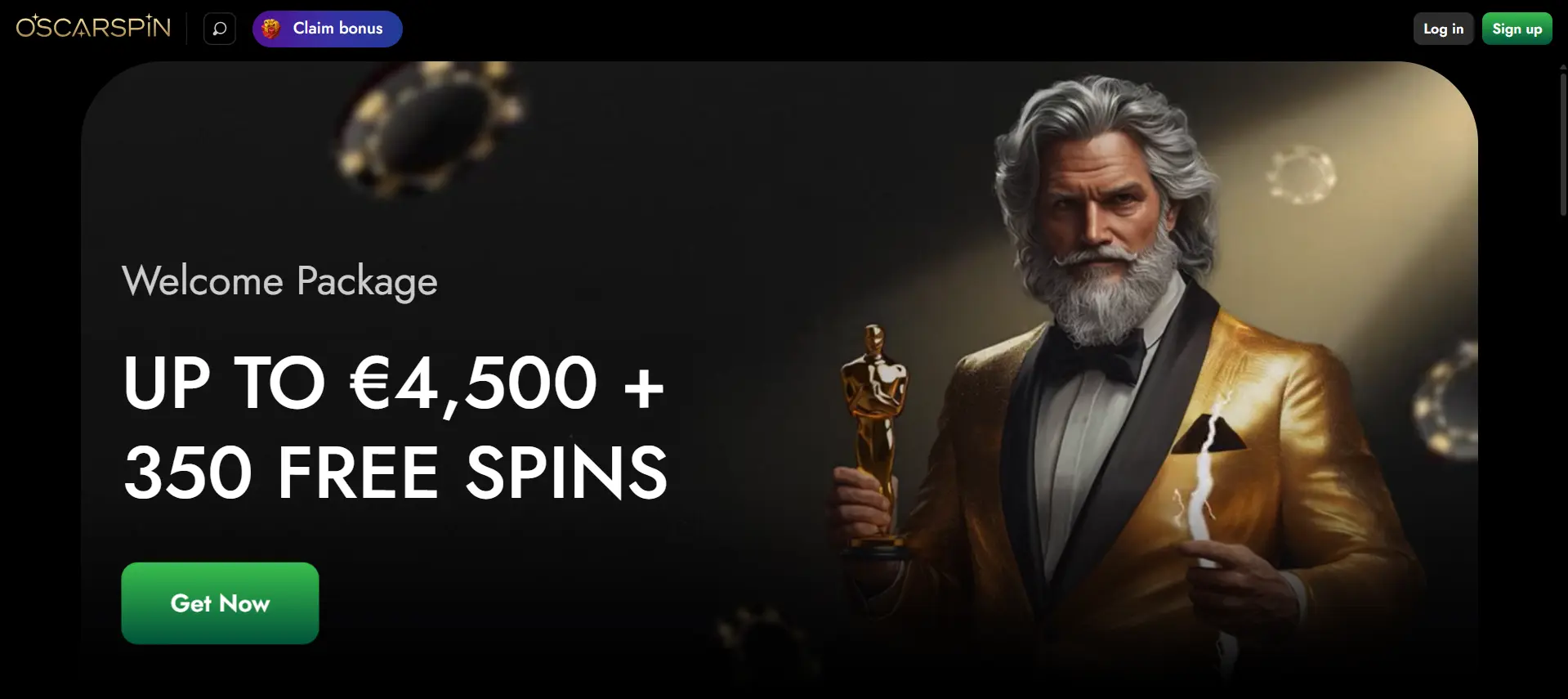 Bonus de bun venit Oscarspin